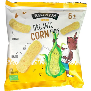 Biobim Biologische Mais Puffs 6+M 17GR