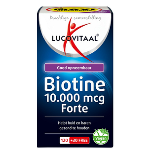 Lucovitaal Biotine 10.000mcg Zuigtabletten 150ZTB