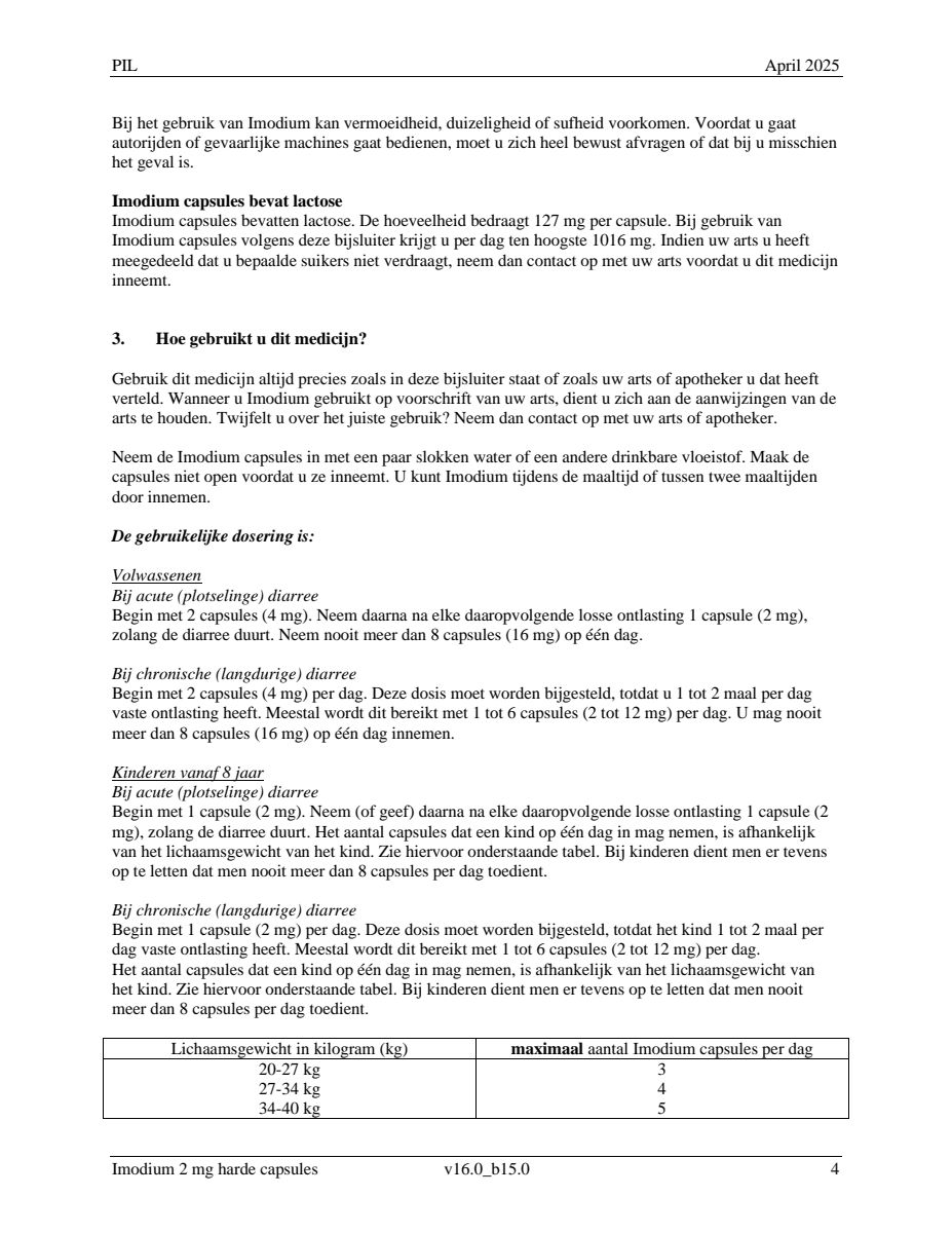 Capsules 2mg afbeelding van document #4, leaflet