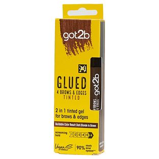 Schwarzkopf Got2b Glued 2-in-1 Brows & Edges Donkerbruin 16ML Schwarzkopf Got2b Glued 2-in-1 Brows & Edges Donkerbruin 16ML