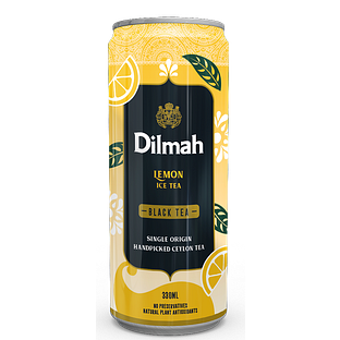 Dilmah Zwarte Ijsthee Citroen 330ML