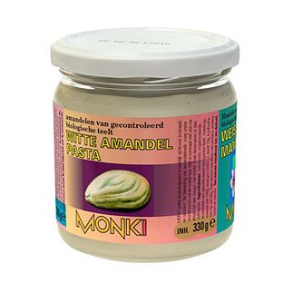 Monki Amandelpasta Wit 330GR