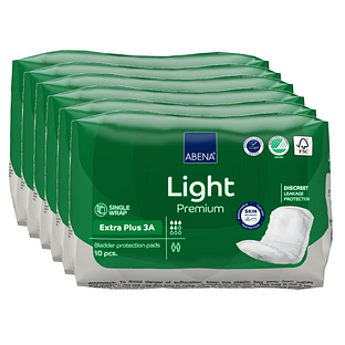 ABENA Light Premium Extra Plus 3A Inlegverband - Multiverpakking 6x10ST ABENA Light Premium Extra Plus 3A Inlegverband - Multiverpakking 6x10ST