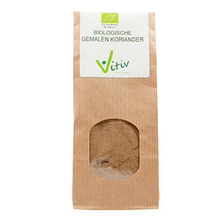 Vitiv Biologische Gemalen Koriander 50GR