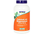 NOW Calcium en Magnesium Tabletten 250TB