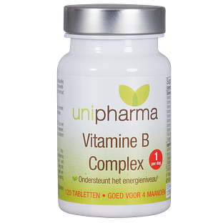 Unipharma Vitamine B Complex Tabletten 120TB Unipharma Vitamine B Complex Tabletten 120TB