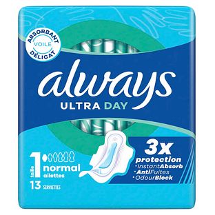 Always Ultra Dry Maandverband 1 Normaal 13ST