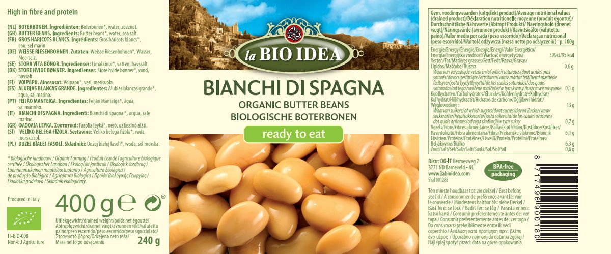 Boterbonen afbeelding van document #1, label