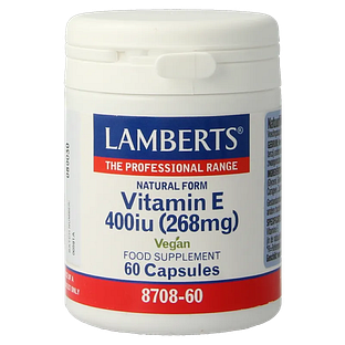Lamberts Vitamine E 400ie Capsules 60VCP