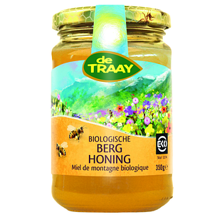 De Traay Biologische Berg Honing 350GR