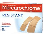 Mercurochrome Resistant Ademende Pleisters 20ST
