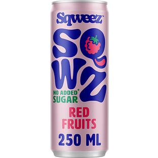 SQWZ Sqweez Red Fruits No Added Sugar 250ML