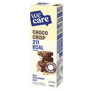 WeCare Choco Crisp Meal Replacement Bars 116GR