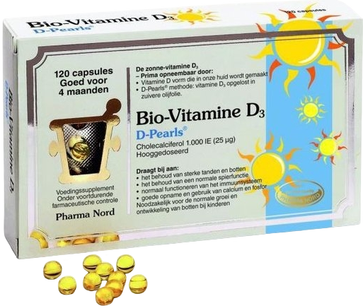 Pharma Nord Bio-Vitamine D3 Pearls 120CP