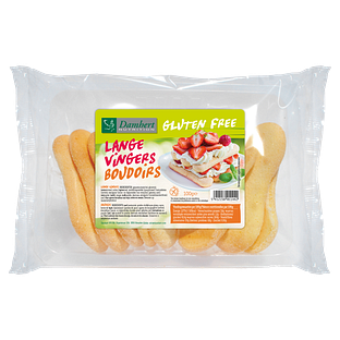 Damhert Gluten Free Lange Vingers 100GR Damhert Gluten Free Lange Vingers 100GR