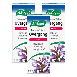 A.Vogel Famosan Salvia Overgang Sterk** Tabletten Multiverpakking 3x25ST A.Vogel Famosan Salvia Overgang Sterk** Tabletten Multiverpakking 3x25ST