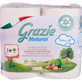 Grazie Natural Grazie EcoNatural Toiletpapier 4ST