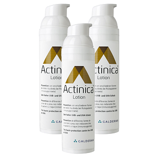 Actinica Lotion SPF50+ Trio-verpakking 3x80GR