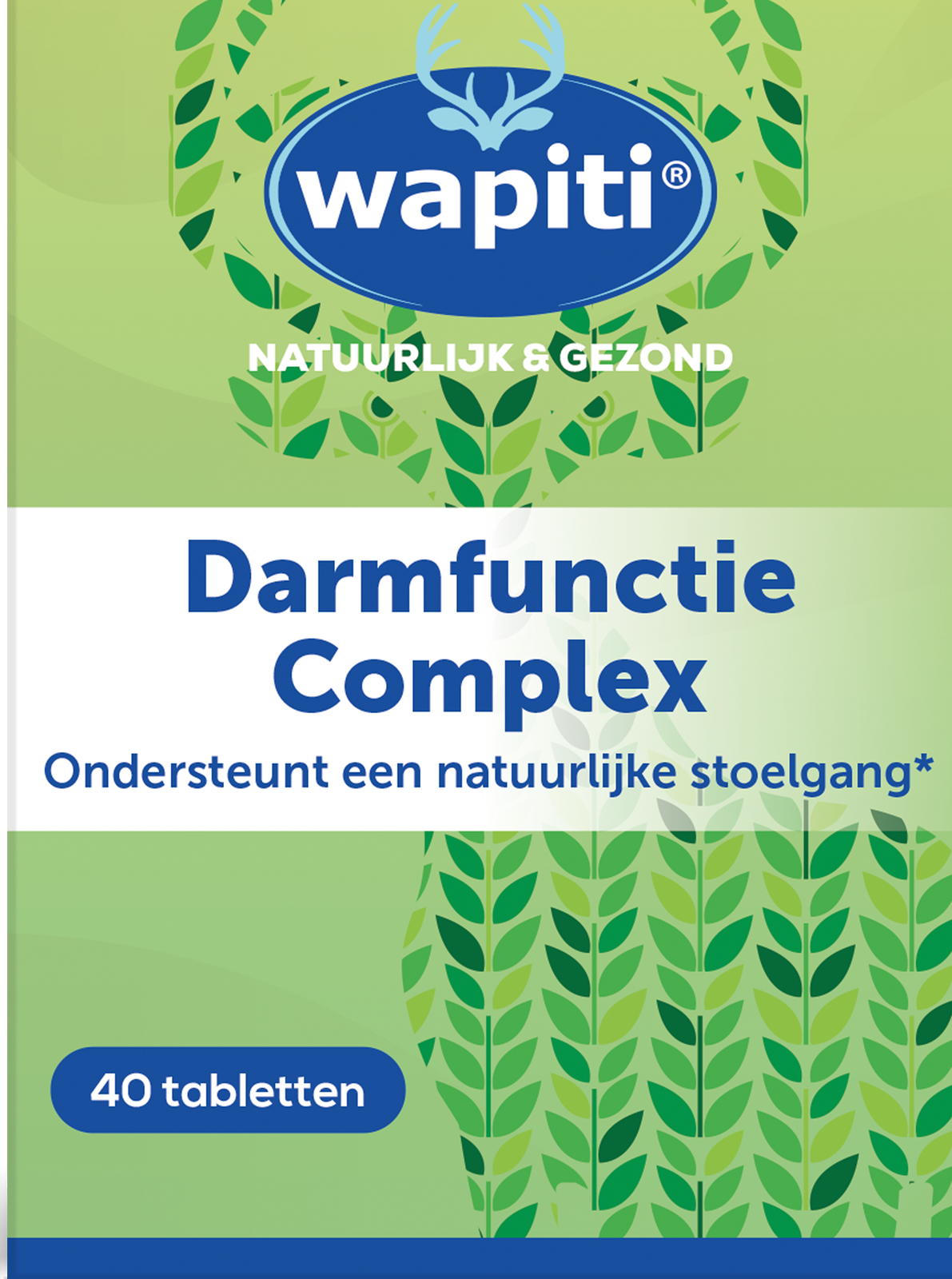 Wapiti Darmfunctie Complex Tabletten 40ST