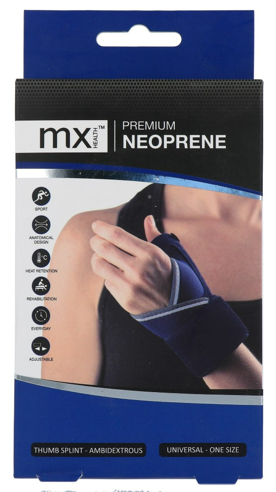 Mx Health Thumb Brace Neoprene Universal afbeelding