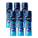 Nivea Men Fresh Active Deodorant Spray Voordeelverpakking 6x150ML Nivea Men Fresh Active Deodorant Spray Voordeelverpakking 6x150ML