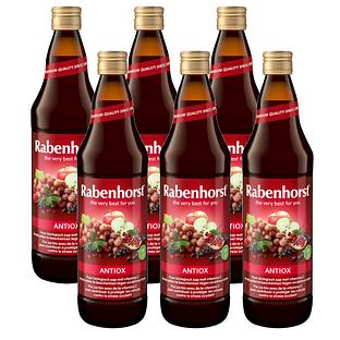 Rabenhorst Antiox Multivruchtensap Voordeelverpakking 6x750ML