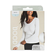 Boody Damestop Lange Mouw Wit L 1ST Boody Damestop Lange Mouw Wit L 1ST