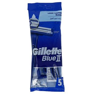 Gillette Blue II Wegwerpscheermesjes 5ST