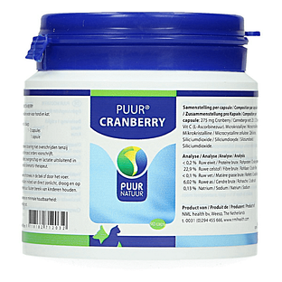 Puur Natuur Cranberry Capsules 90CP