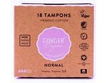 Ginger Organic Tampons Normal 18ST Ginger Organic Tampons Normal 18ST
