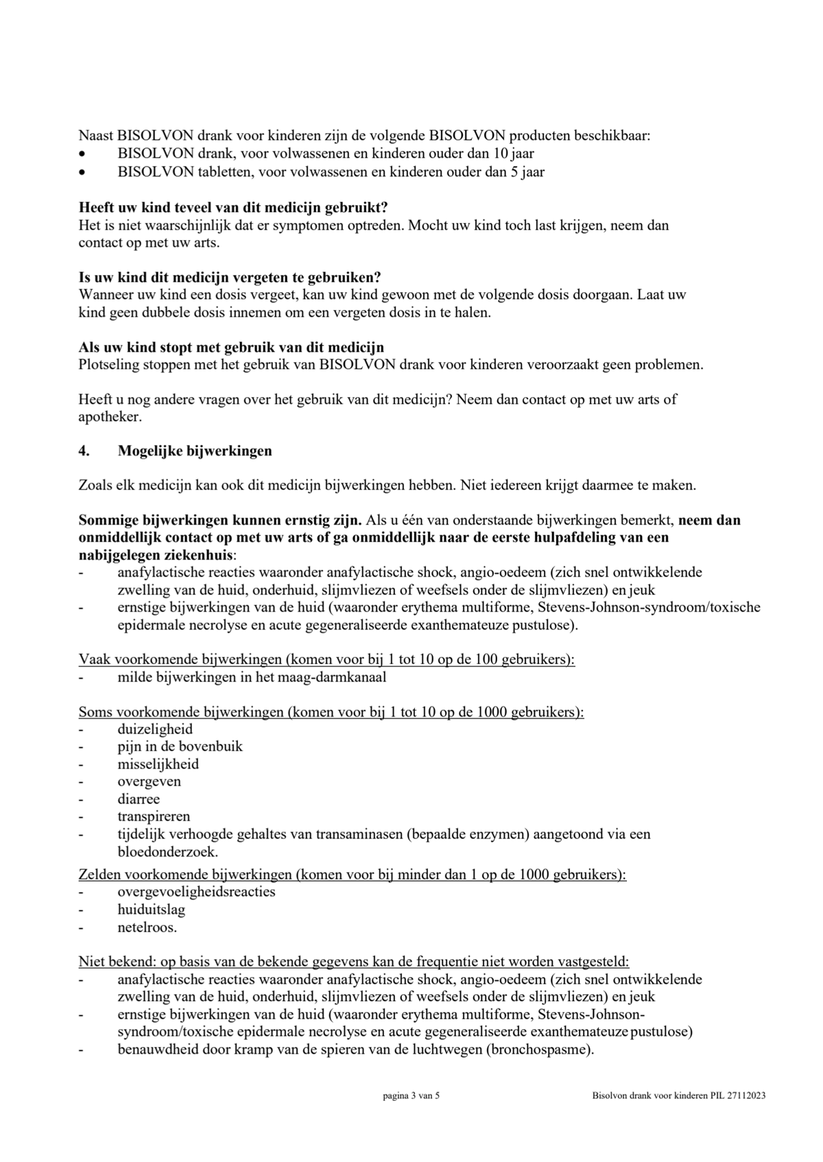 Drank voor Kinderen Aardbei afbeelding van document #3, leaflet