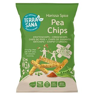 TerraSana Harissa Spice Pea Chips 75GR