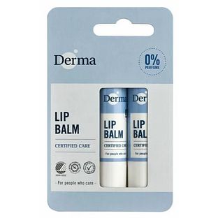 Derma Lip Balm Parfumvrij 2ST
