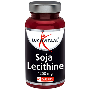 Lucovitaal Soja Lecithine 1200mg Capsules 60CP Lucovitaal Soja Lecithine 1200mg Capsules 60CP