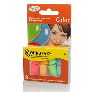 Ohropax Color Oordopjes 8ST
