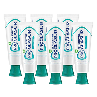 Sensodyne Proglasur Fresh & Clean Tandpasta Multiverpakking 6x75ML