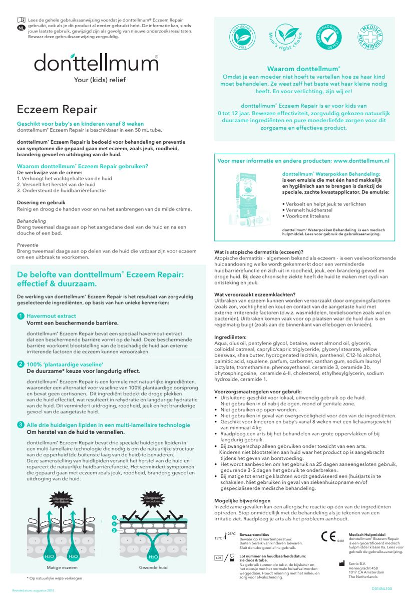 Eczeem Repair afbeelding van document #1, instructions