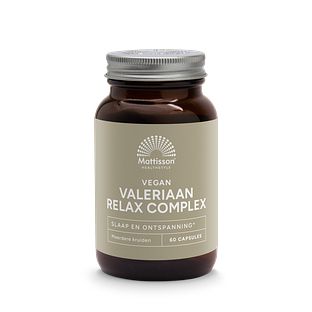 Mattisson HealthStyle Valeriaan Relax Complex 60CP
