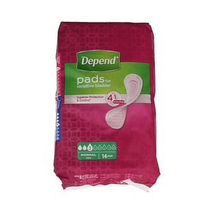 Depend Pads Normaal 14ST