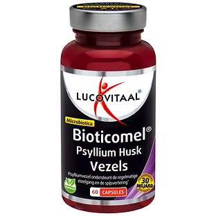 Lucovitaal Bioticomel Psyllium Husk Vezels Capsules 60CP
