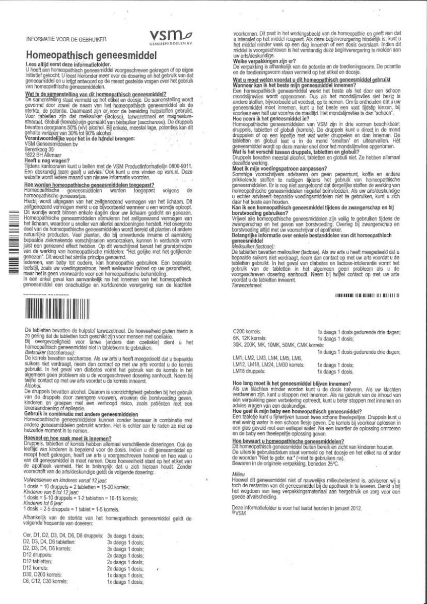 Kalium Iodatum D6 Tabletten afbeelding van document #1, leaflet