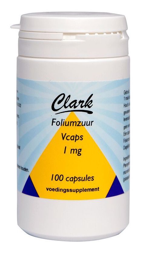 Clark Foliumzuur 1mg Capsules afbeelding