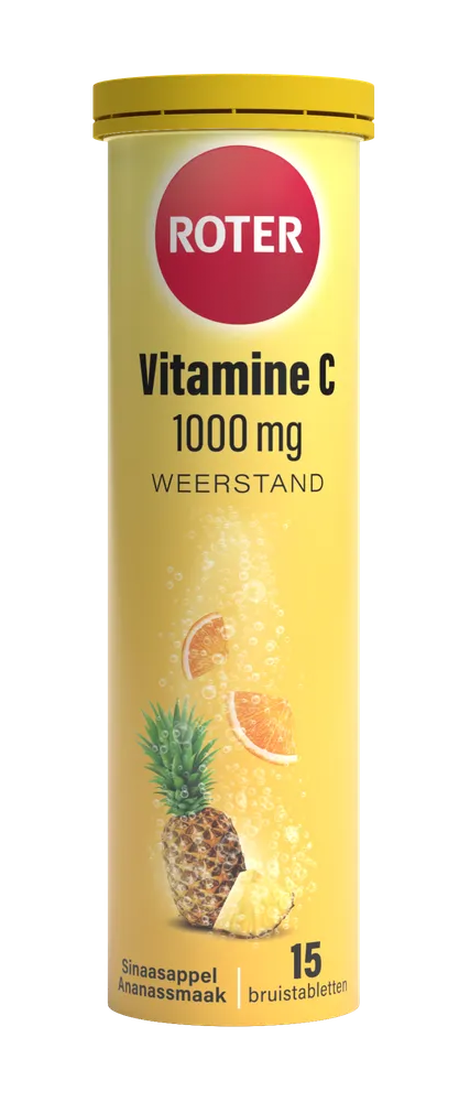 Roter Vitamine C Bruis Sinaasappel-Ananas 1000mg