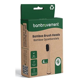 Bamboovement Bamboe Opzetborstels 4ST