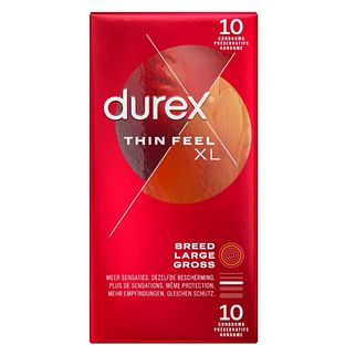 Durex Thin Feel XL Condooms 10ST