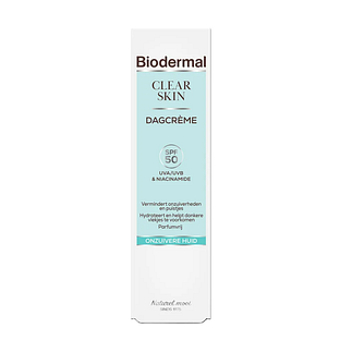 Biodermal Clear Skin Dagcrème SPF50 40ML Biodermal Clear Skin Dagcrème SPF50 40ML