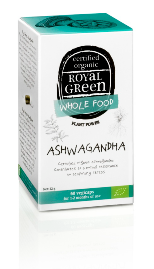Royal Green Ashwagandha Capsules 60VCP