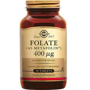 Solgar Folate (Folaat) 400 mcg Tabletten 50TB