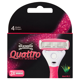 Wilkinson Quattro Women Scheermesjes 3ST