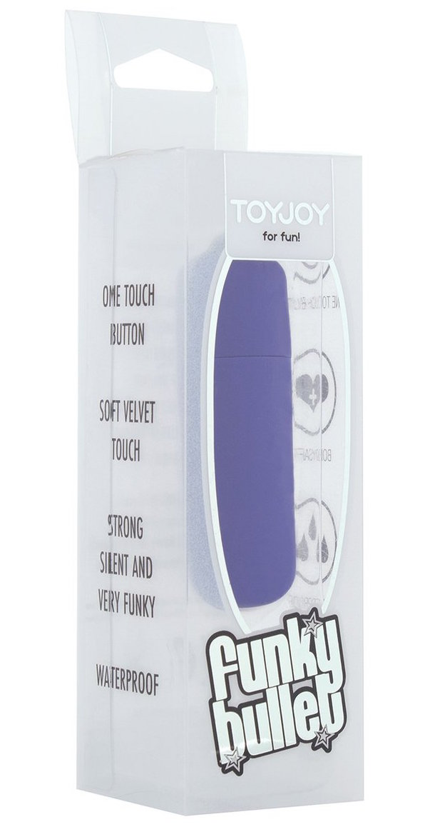Toyjoy Vibrator Funky Bullet Violet afbeelding 1
